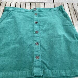 J Crew Factory Cord Mini Sz 12